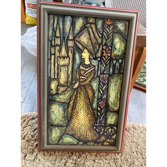 VTG MCM ArtPrint Baron Pictures Framed Harlequin 1950s New York 942 LotOf 4 Rare - Picture 12 of 12